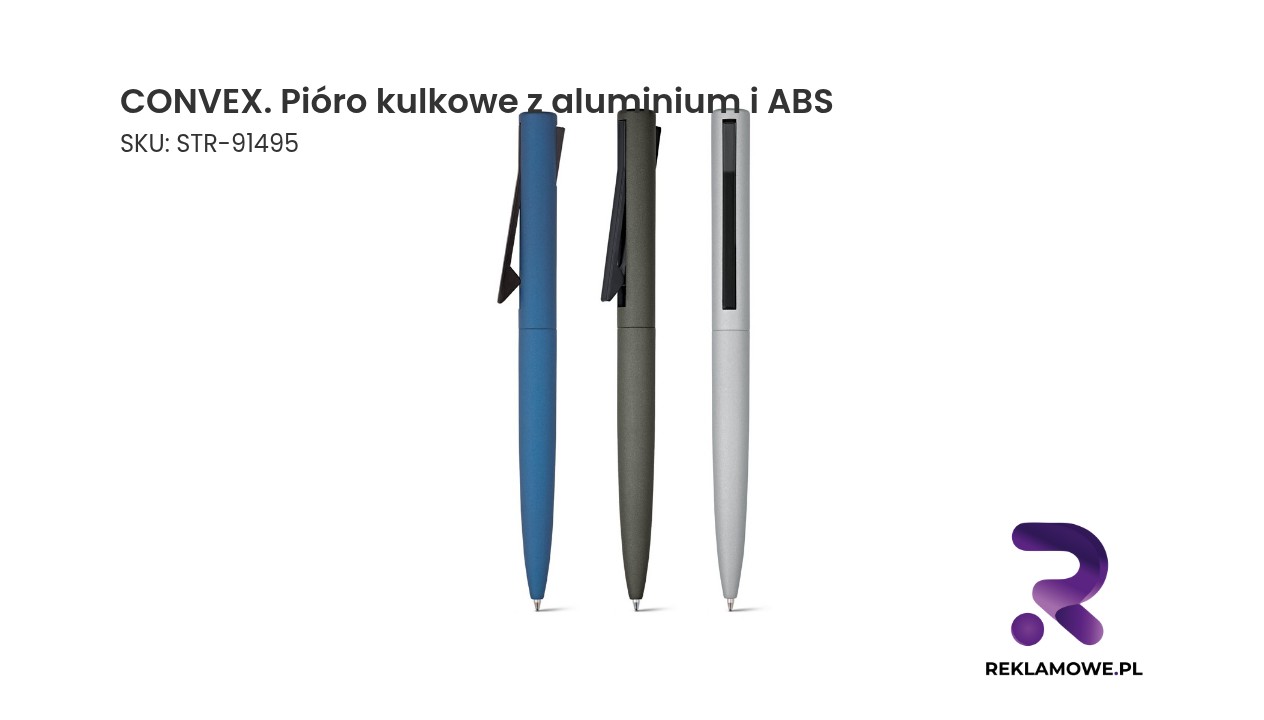 CONVEX pióro kulkowe z aluminium i ABS