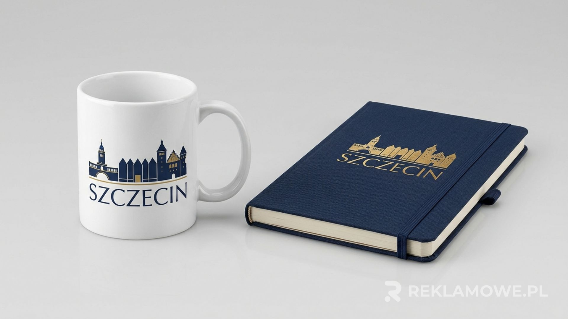 Gadżet reklamowy rozdawany podczas eventu firmowego w Szczecinie