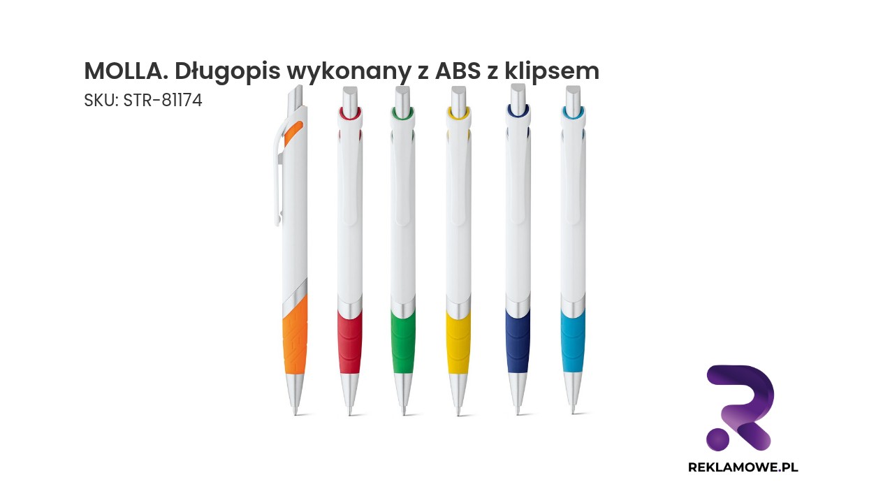 MOLLA długopis wykonany z ABS z klipsem