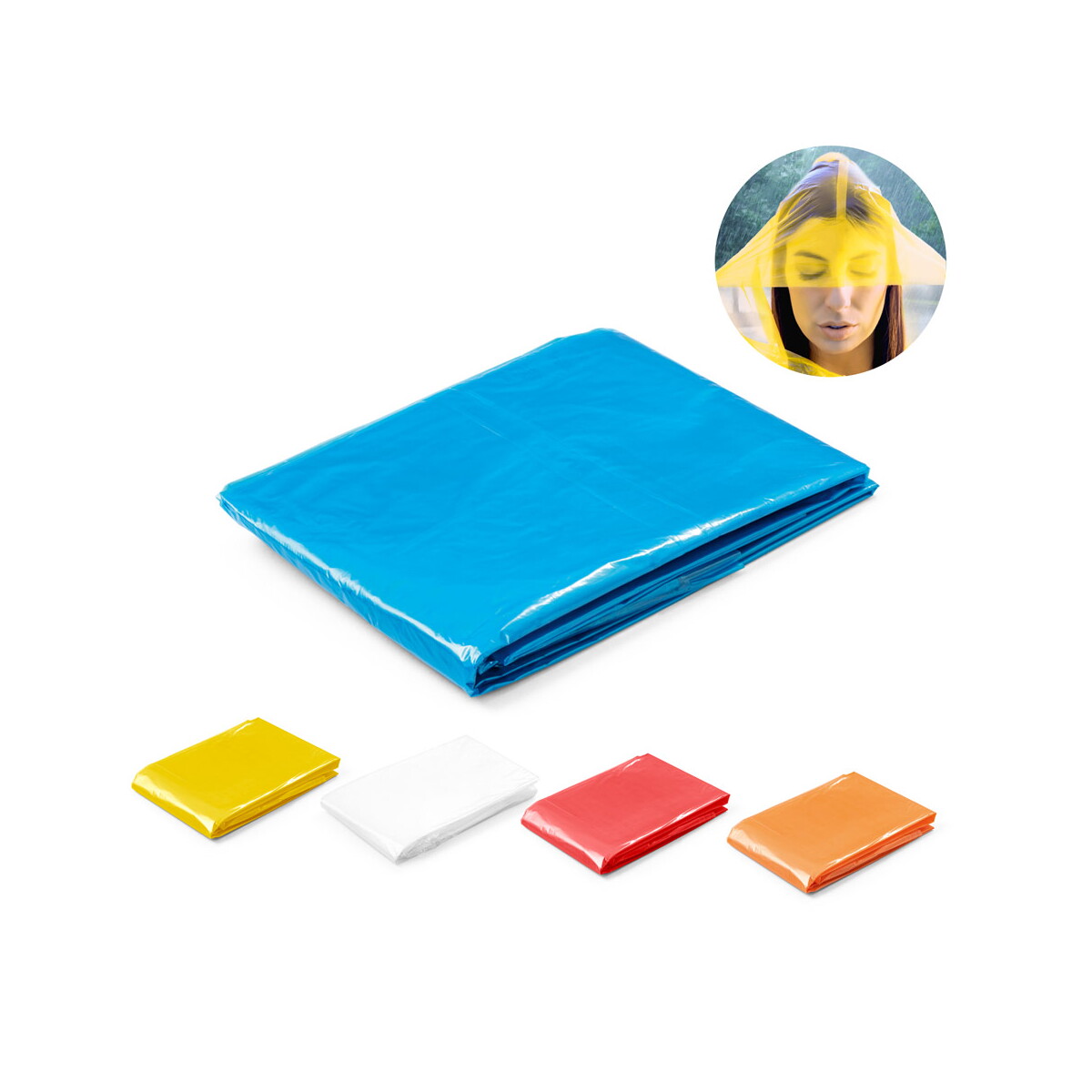 SANDRA. Wodoodporne poncho 99213_set